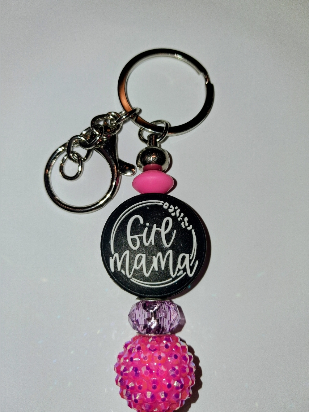 GIRL MAMA - BAG CLIP / KEYCHAIN